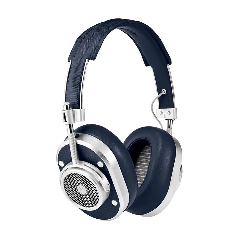MH40 Wireless (Silver Metal / Navy Coated Canvas)